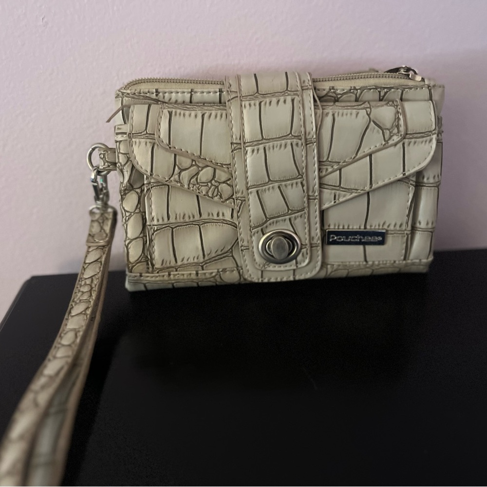 Pouchee Grey Vintage Wallet